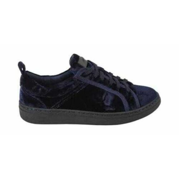 New 6.5 7 8.5 Earth Zinnia Sneaker Shoe in Navy Velvet - Picture 2 of 6